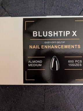 Blushtip X Nail Enhancements - Almond Medium (Clear)